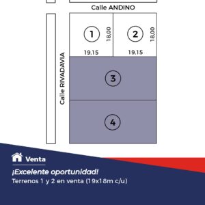 2 terrenos